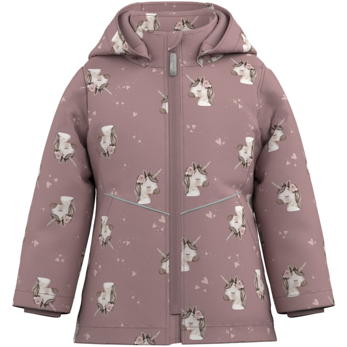 Name It Woodrose Unicorn Nmfmaxi Pa Jakke Aop Noos