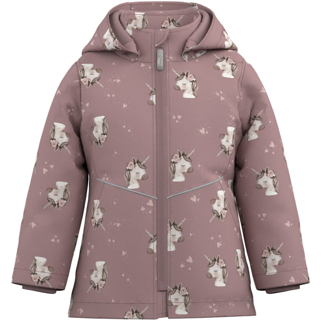 Name It Woodrose Unicorn Nmfmaxi Pa Jakke Aop Noos