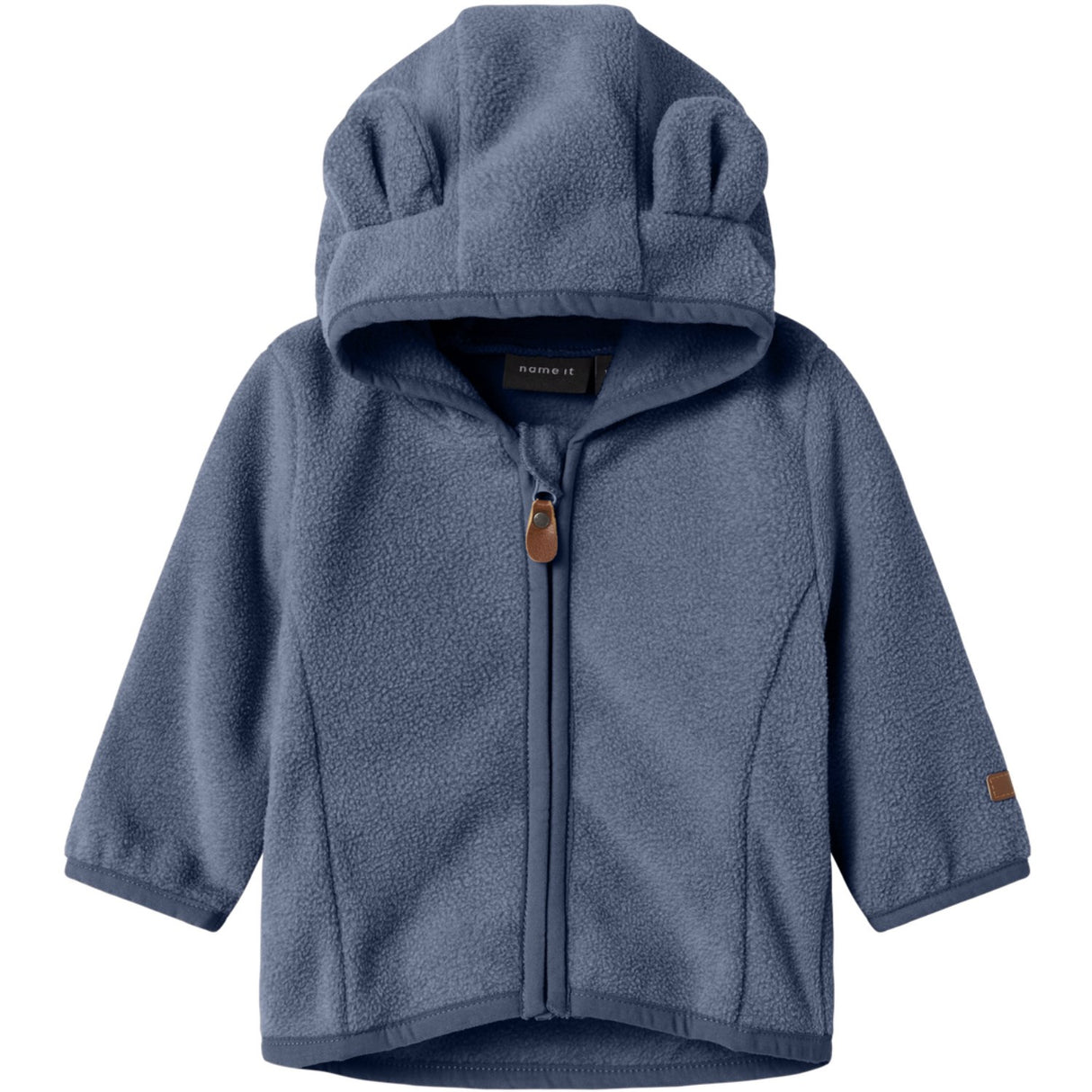 Name It Vintage Indigo Nbnmeeko Fleece Jakke Melange