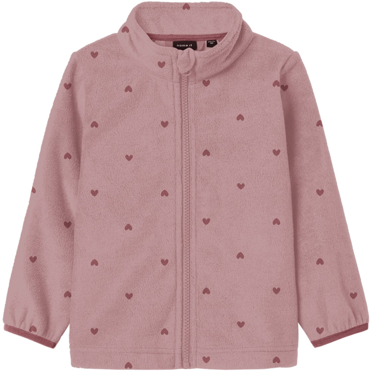 Name It Woodrose Nmnspektra Fleece Jakke Aop Fo