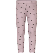 Name It Burnished Lilac Peppercorn Dot Nmfvivian Glitter Leggings