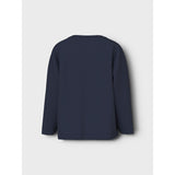 Name It Navy Blazer Roar Nmmvilasse Ls Nreg Top