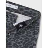 Name It Night Owl Grey Leopard Nmfbella Twi Mom Bukser 4444-Td