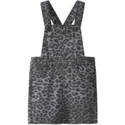 Name It Night Owl Grey Leopard Nmfophelia Twi Spencer Kjole 4444-Td