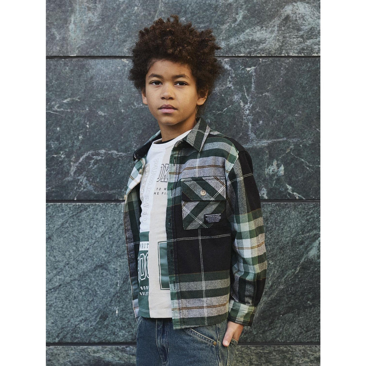 Name It Garden Topiary Nkmnorris Ls Overshirt