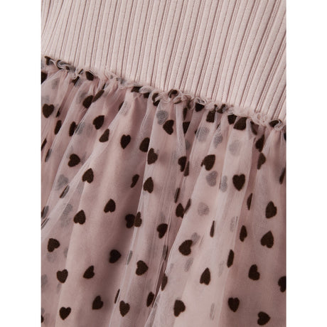 Name It Burnished Lilac Nmfnea Ls Tyl Kjole