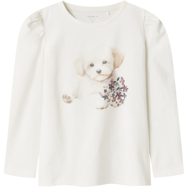 Name It Cloud Dancer Nmfninea Ls Top