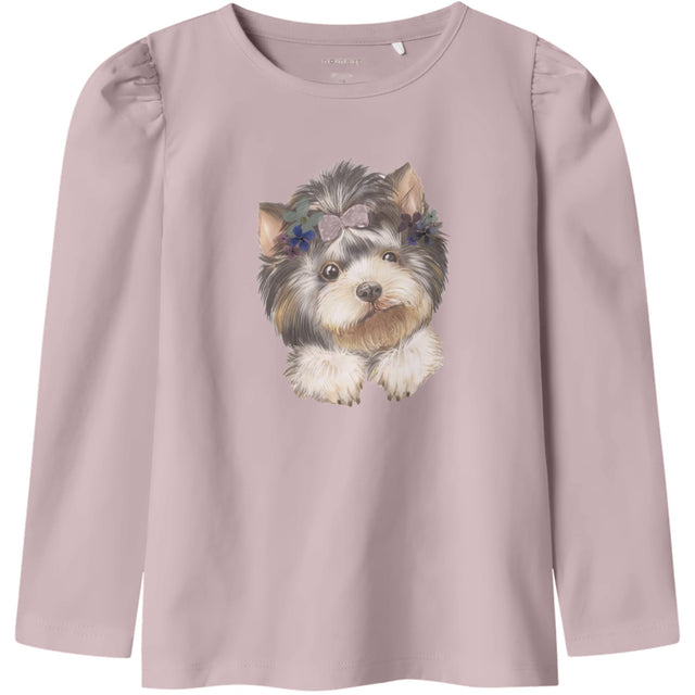 Name It Burnished Lilac Nmfninea Ls Top