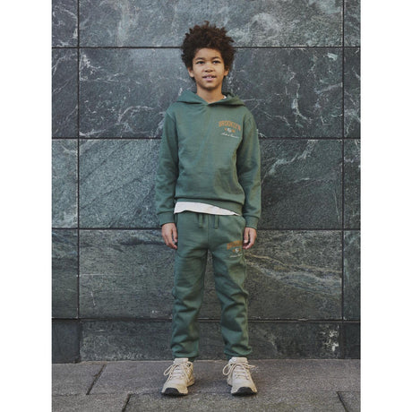 Name It Garden Topiary Nkmnewi Ls Nreg Sweat Wh Bru