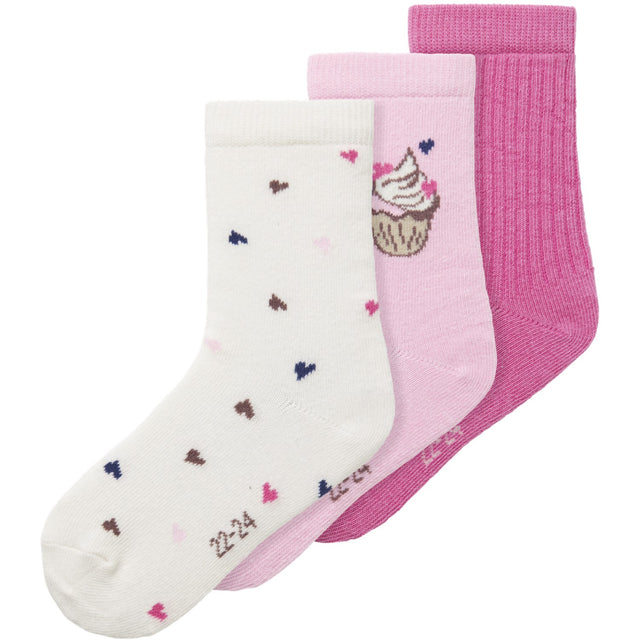 Name It Peppercorn Nmfnala 3-Pak Strømper