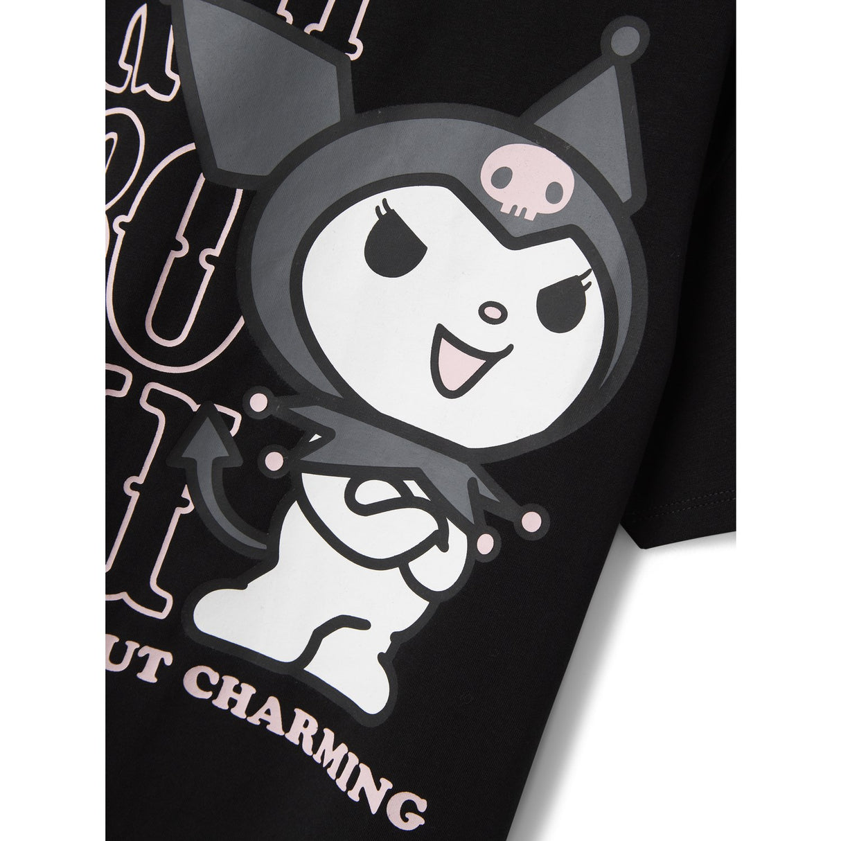 Name It Black Nkfakisa Kuromi Ss Nreg Top Box Sky