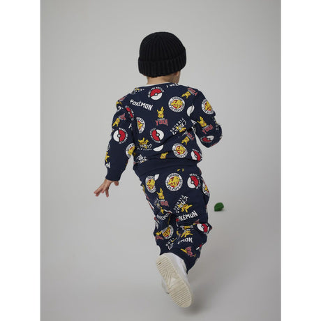 Name It Navy Blazer Nmmsilo Pokemon Nreg Sweat Bru Sky