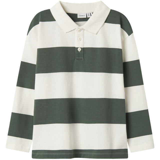 Name It Cloud Dancer Garden Topiary Nkmnutiva Ls Rlx Polo