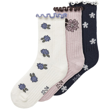 Name It Navy Blazer Nmfoalia 3-Pak Strømper