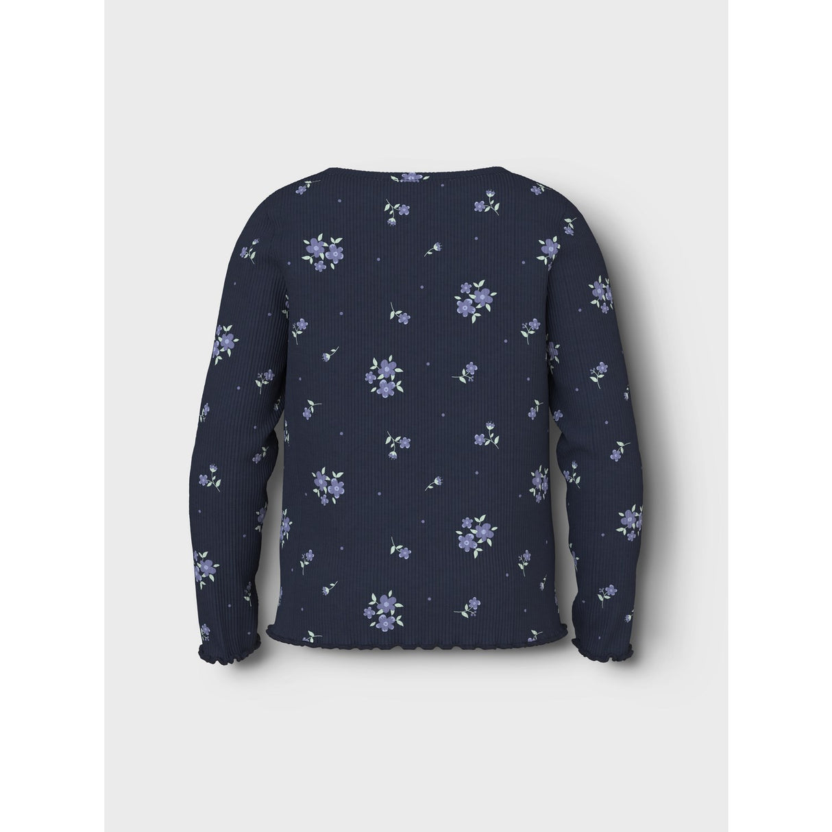 Name It Navy Blazer Blossom Aop Nmfvemia Ls Slim Top