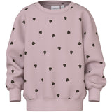 Name It Burnished Lilac Nmfneheart Nreg Sweat Bru