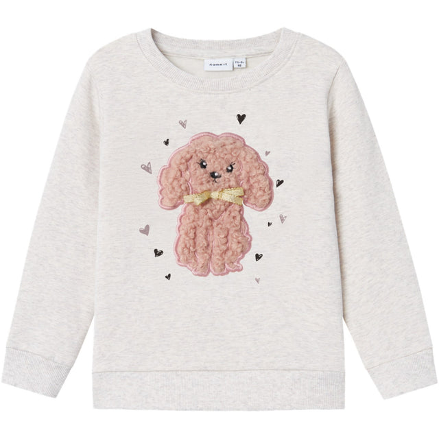 Name It Peyote Melange Nmfnuruby Nreg Sweat Bru