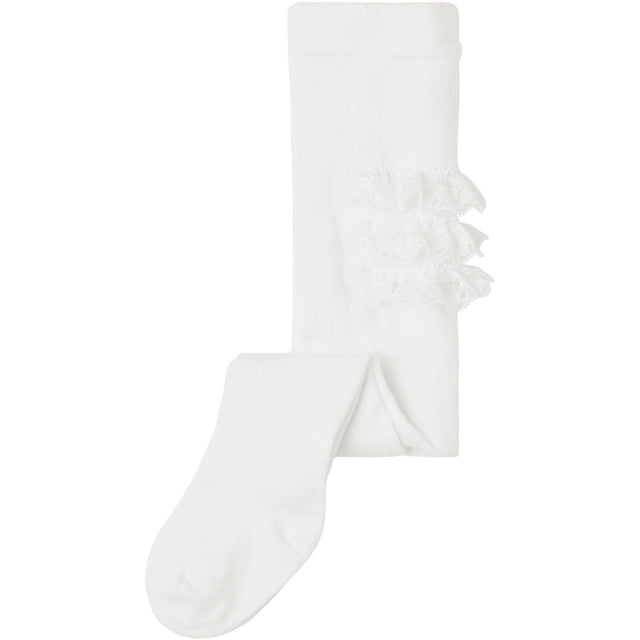 Name It Cloud Dancer Nbfopagna Strømpebukser