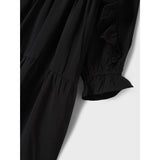 Name It Black Nkfnoparia Ls Kjole