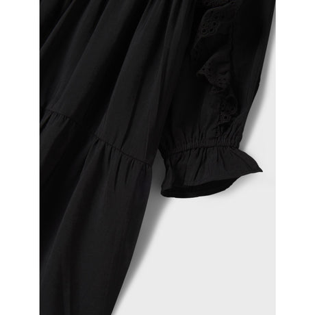 Name It Black Nkfnoparia Ls Kjole