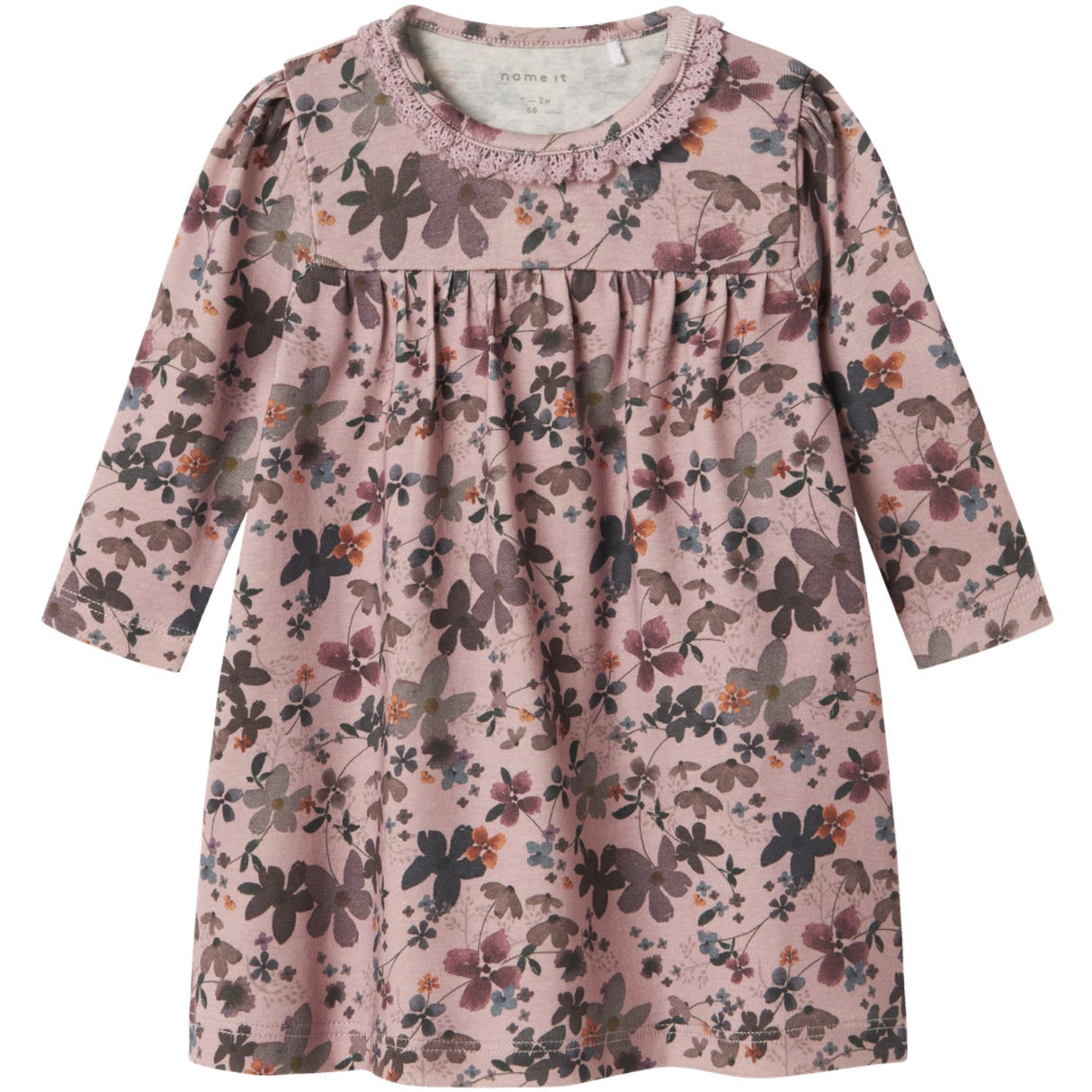 Name It Burnished Lilac Nbfnaline Ls Kjole