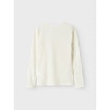 Name It Cloud Dancer Nkfodny Ls Slim Top