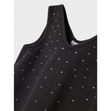 Name It Dark Grey Denim Nkfmonala Sl Loose Kjole 8810-Im O