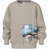 Name It Island Fossil Nmmnarina Ls Nreg Sweat Bru Box