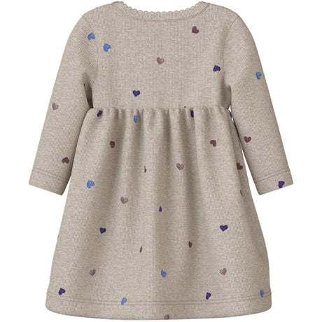 Name It Peyote Melange Nbfnutti Ls Kjole