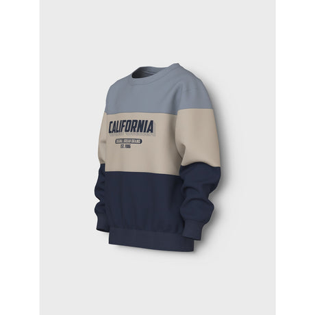 Name It Navy Blazer California Nkmvemil Ls Nreg Sweat Bru