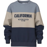 Name It Navy Blazer California Nkmvemil Ls Nreg Sweat Bru