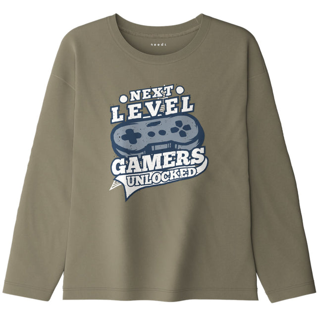 Name It Mermaid Next Level Nkmvictor Ls Rlx Top