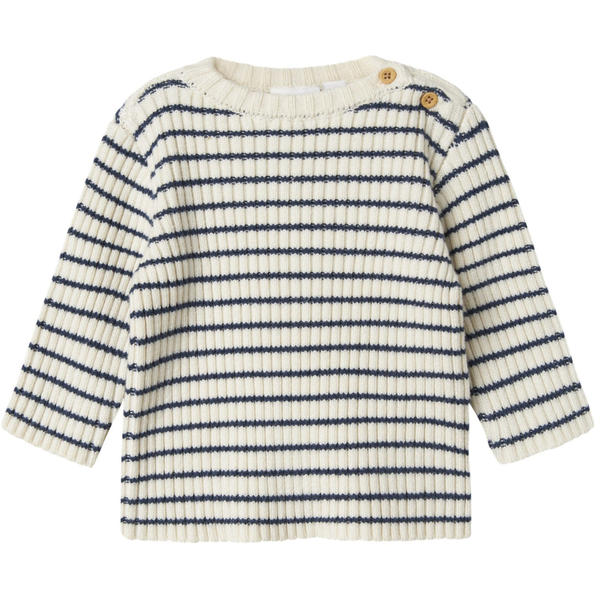 Name It Insignia Blue Cloud Dancer Nbmostripe Ls Strik