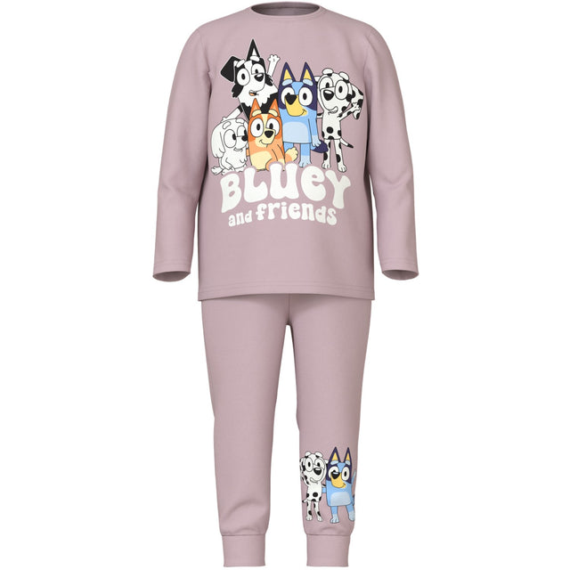 Name It Burnished Lilac Nmnamu Bluey Ls Natsæt Sky