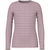 Name It Toadstool Burnished Lilac Nkfvemma Ls Slim Top