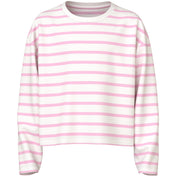 Name It Cloud Dancer Sweet Dreams Stripe Nkfvita Ls Kort Rlx Top