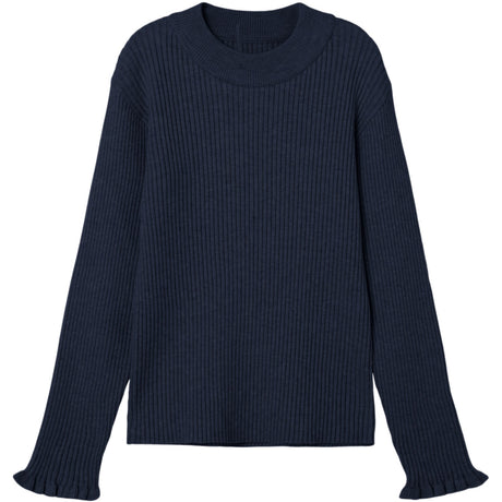 Name It Navy Blazer Nkfvianna Ls Slim Strik