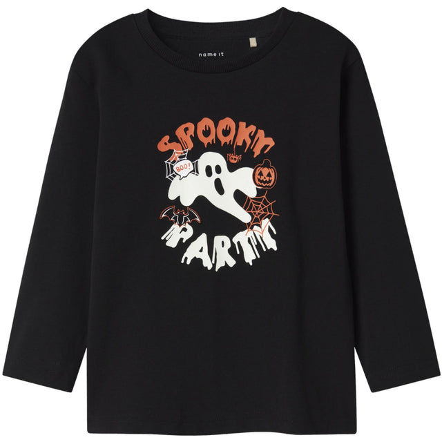 Name It Black Nmmoskaro Ls Nreg Top