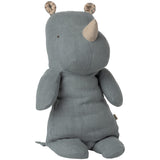 Maileg Safari Friends, Rhino, Medium - Dusty Blue