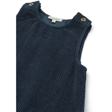 LIEWOOD Classic Navy Annamay Corduroy Kjole