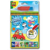 SES Creative Farv Med Vand Rejse Malebog