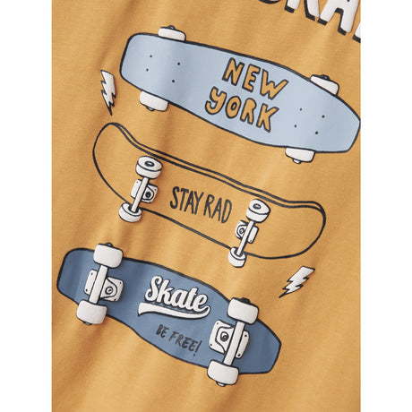 Name It Gold Earth Skateboards Nmmvux Ss Top