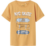 Name It Gold Earth Skateboards Nmmvux Ss Top