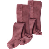 Lil'Atelier Withered Rose Nbfilso 2-Pak Strømpebukser Lil