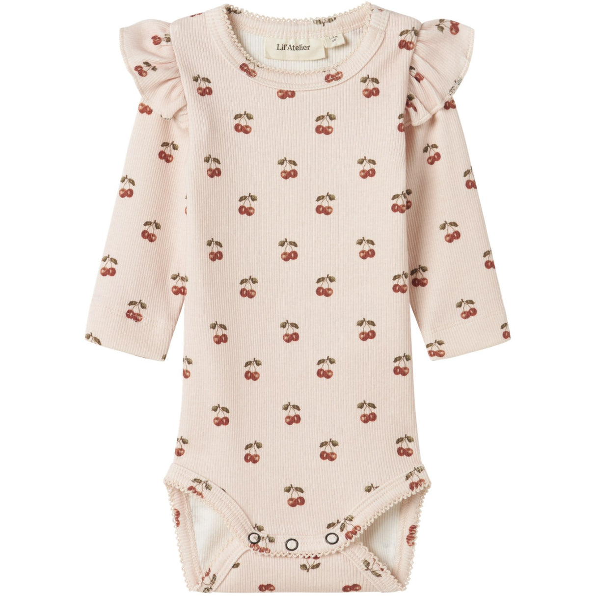 Lil'Atelier Silver Peony Nbflavo Eve Ls Slim Body Lil Noos