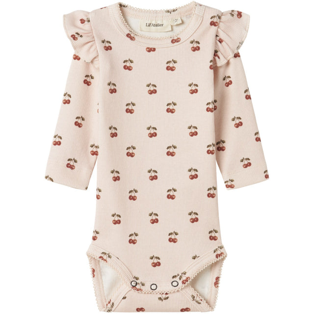 Lil'Atelier Silver Peony Nbflavo Eve Ls Slim Body Lil Noos