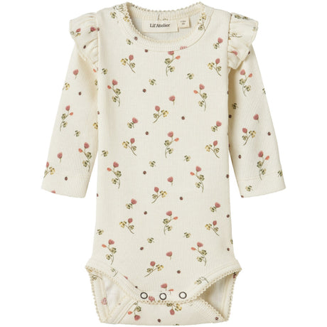 Lil'Atelier Turtledove Nbflavo Eve Ls Slim Body Lil Noos