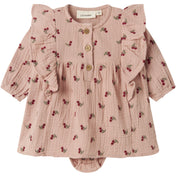 Lil'Atelier Misty Rose Nbfkoala Ls Loose Body Kjole Lil
