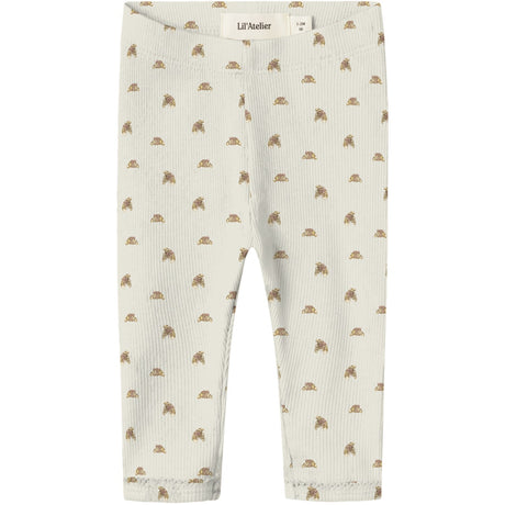 Lil'Atelier Turtledove Croissant Nbflavo Eki Slim Leggings Lil