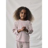 Lil'Atelier Turtledove Red Dahlia Nmflimia Ls Loose Top Lil